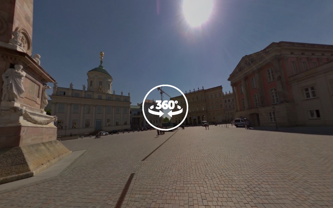 Foto 360 Plaza Alter Markt de Potsdam. VidePan en Berlín