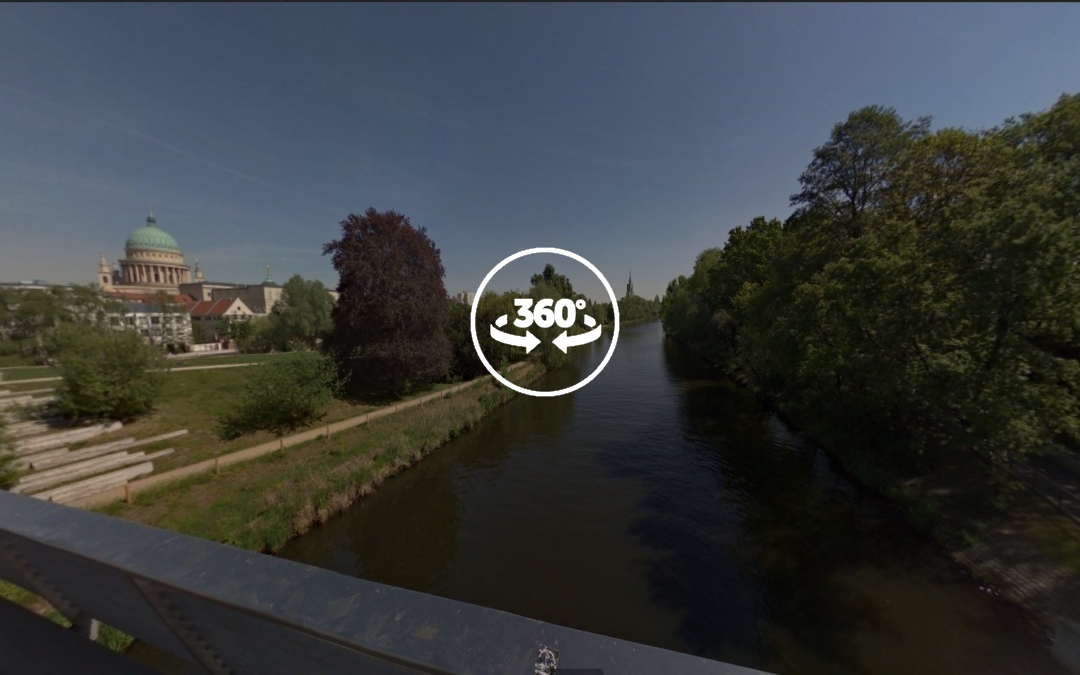 Foto 360 Río Havel de Potsdam. VidePan en Berlín