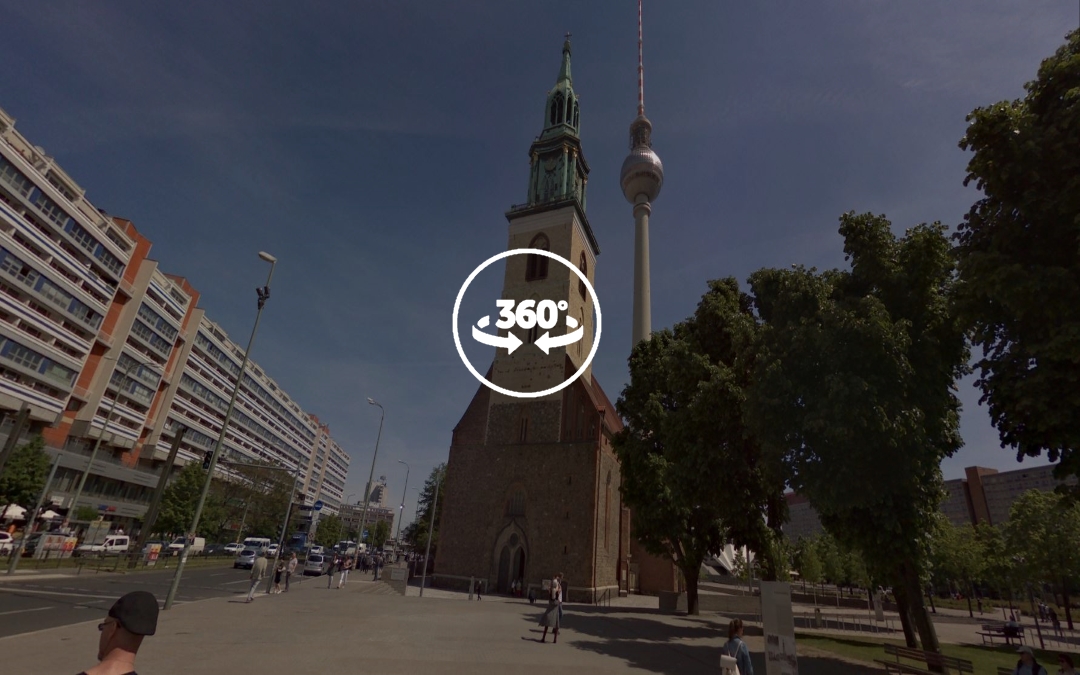 Foto 360 St. Marienkirche. VidePan en Berlín