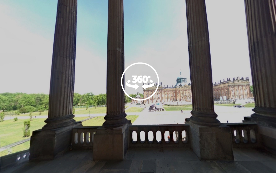 Foto 360 Vistas desde un Commun de Universidad de Potsdam. VidePan en Berlín