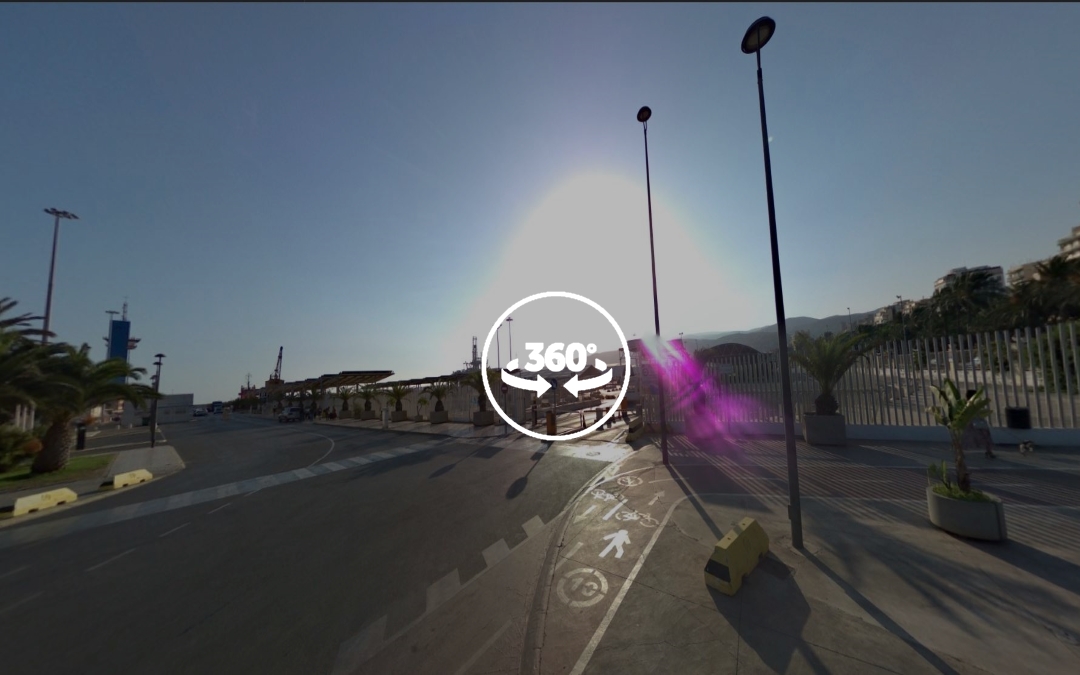 Foto 360 Autoridad Portuaria De Almería. VidePan en Almería