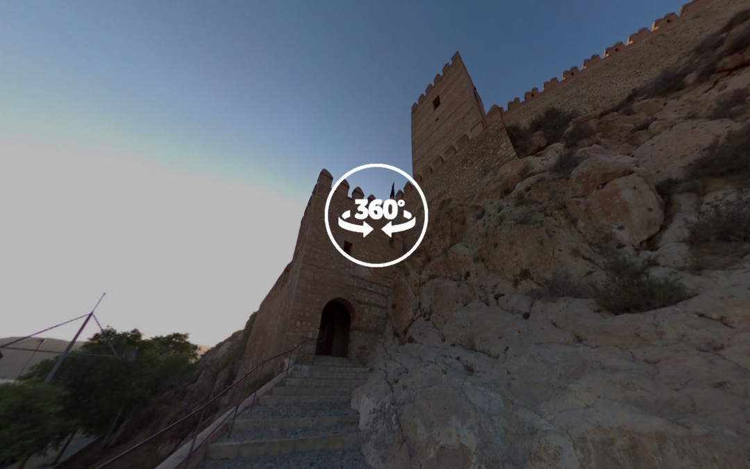 Foto 360 Alcazaba de Almería. VidePan en Almería