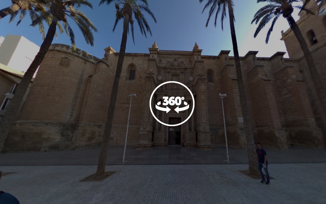 Foto 360 Catedral de Almería. VidePan en Almería