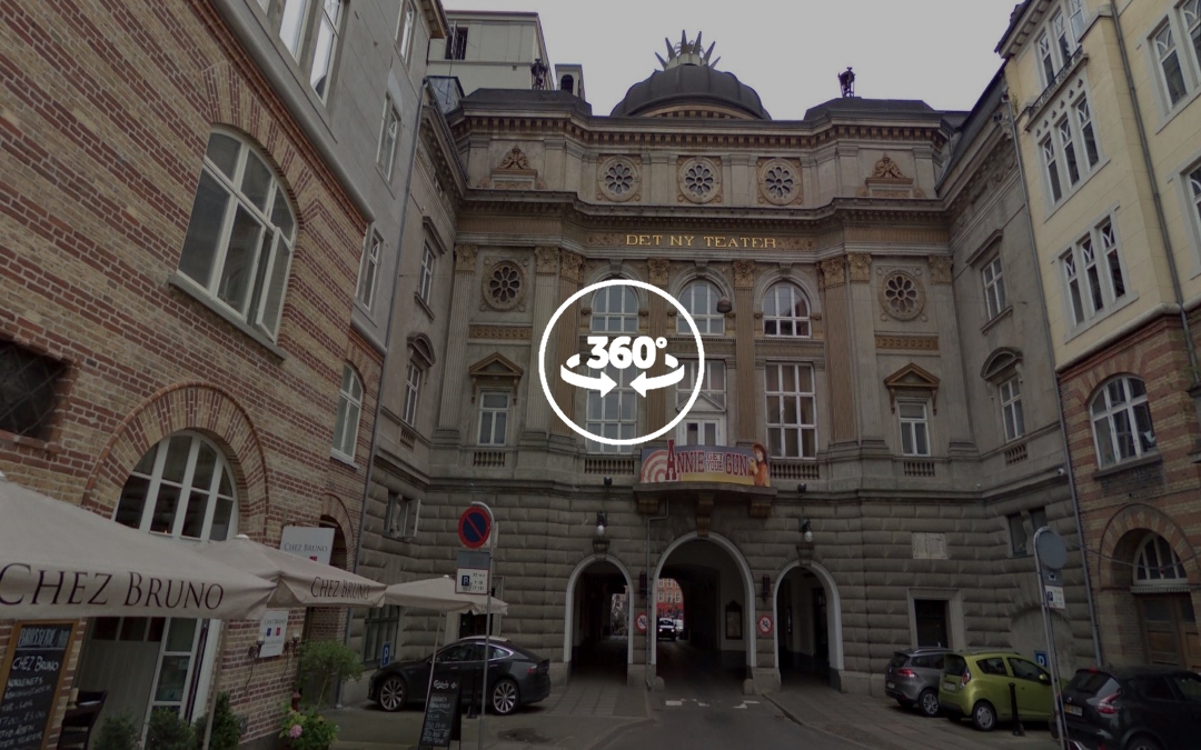 Foto 360 Det Ny Teater (El Teatro Nuevo). VidePan en Copenhague