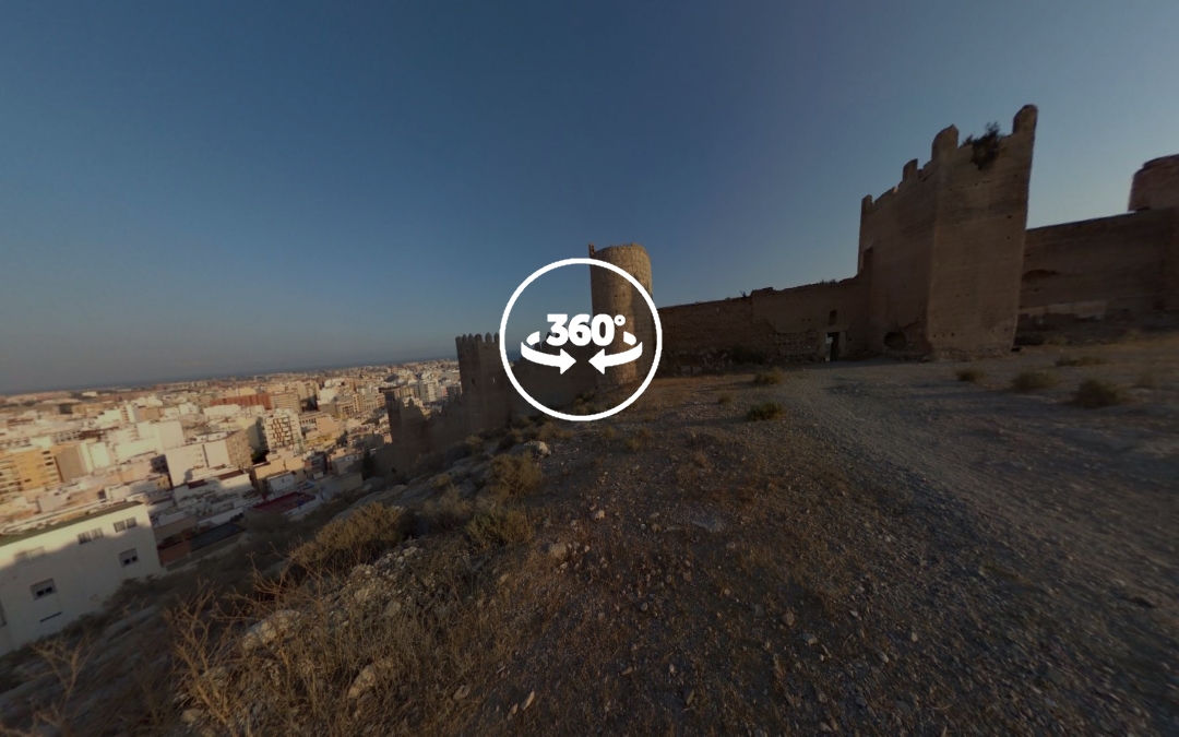 Foto 360 Muralla de Jairán. VidePan en Almería