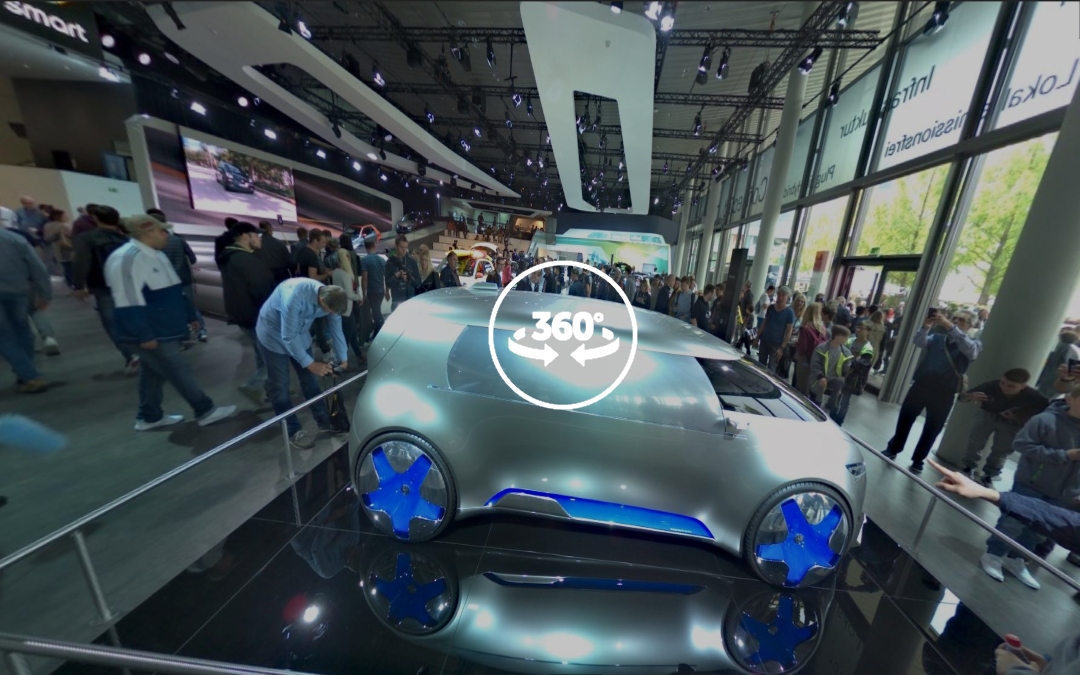 Foto 360 Mercedes-Benz Vision Tokyo en el IAA 2017. VidePan en Frankfurt