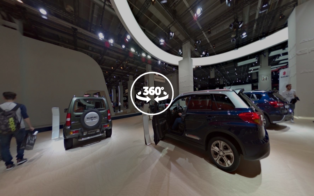 Foto 360 Stand de Suzuki en el IAA 2017. VidePan en Frankfurt