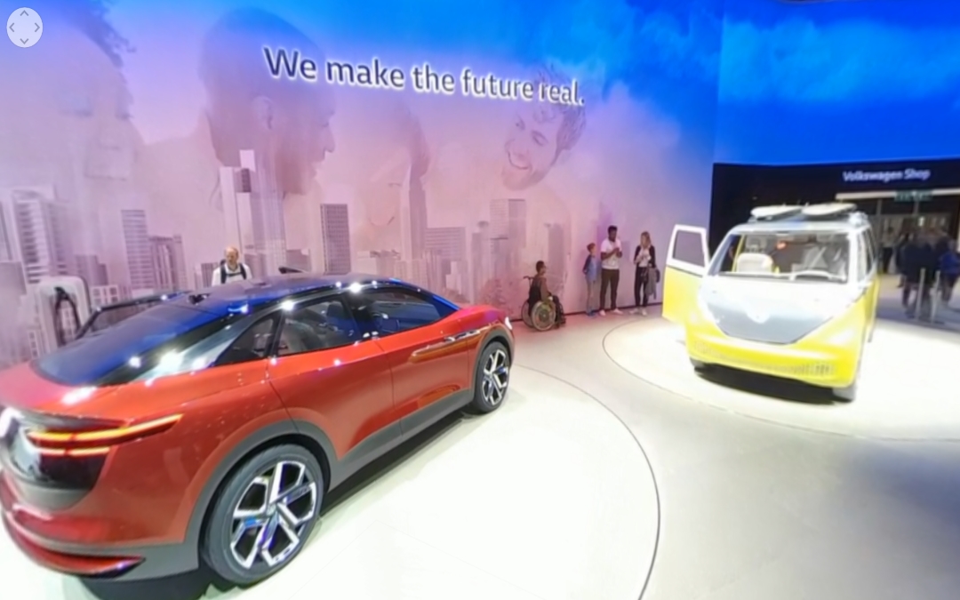 Vídeo 360 Volkswagen I.D. Crozz e I.D. Buzz en IAA 2017