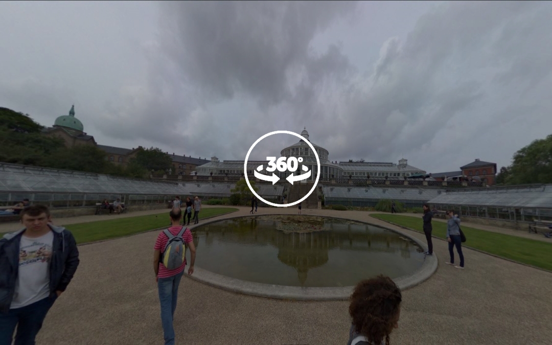 Foto 360 Botanisk Have – Jardín Botánico de la Universidad de Copenhague. VidePan en Copenhague