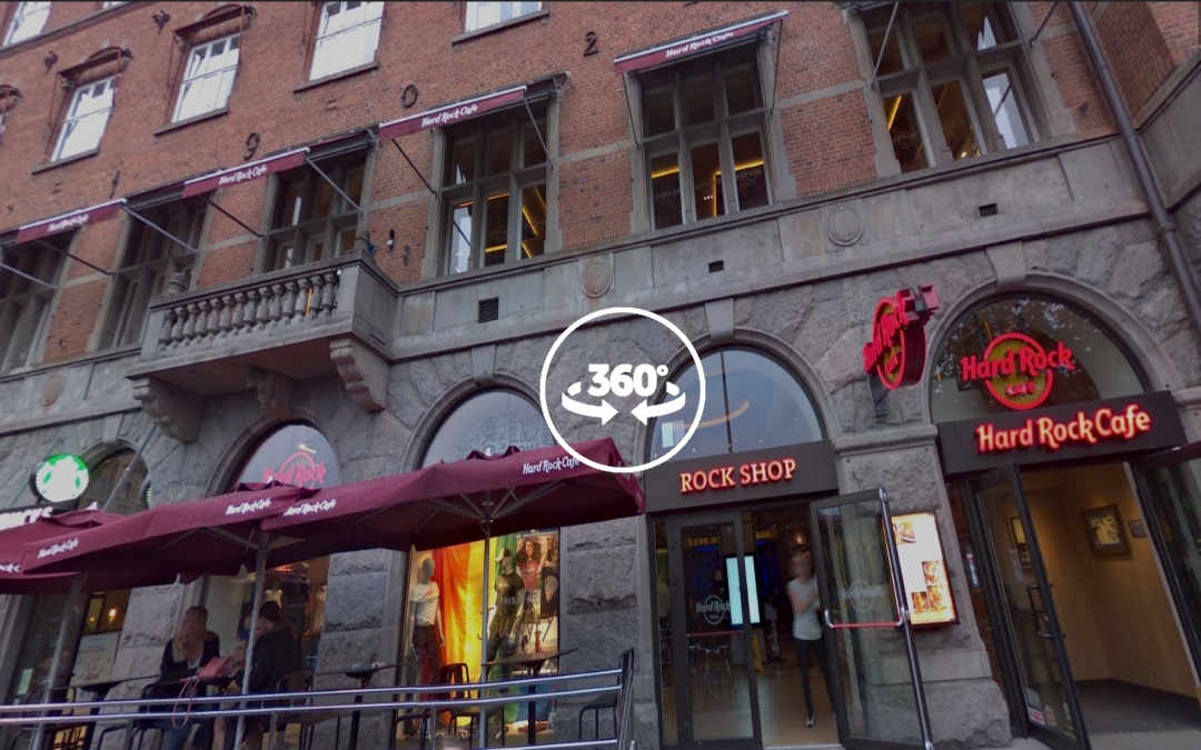 Foto 360 Hard Rock Cafe de Copenhague. VidePan en Copenhague