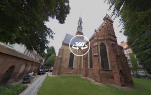 Lateral de la Iglesia de San Pedro de Copenhague