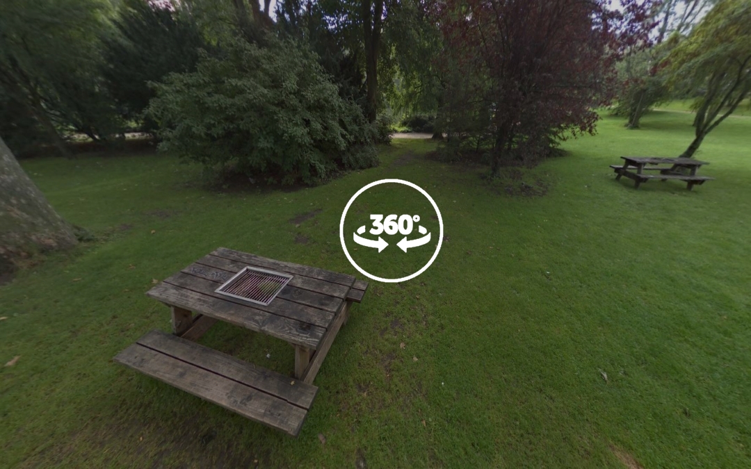 Foto 360 Merendero del Ørsteds Park. VidePan en Copenhague