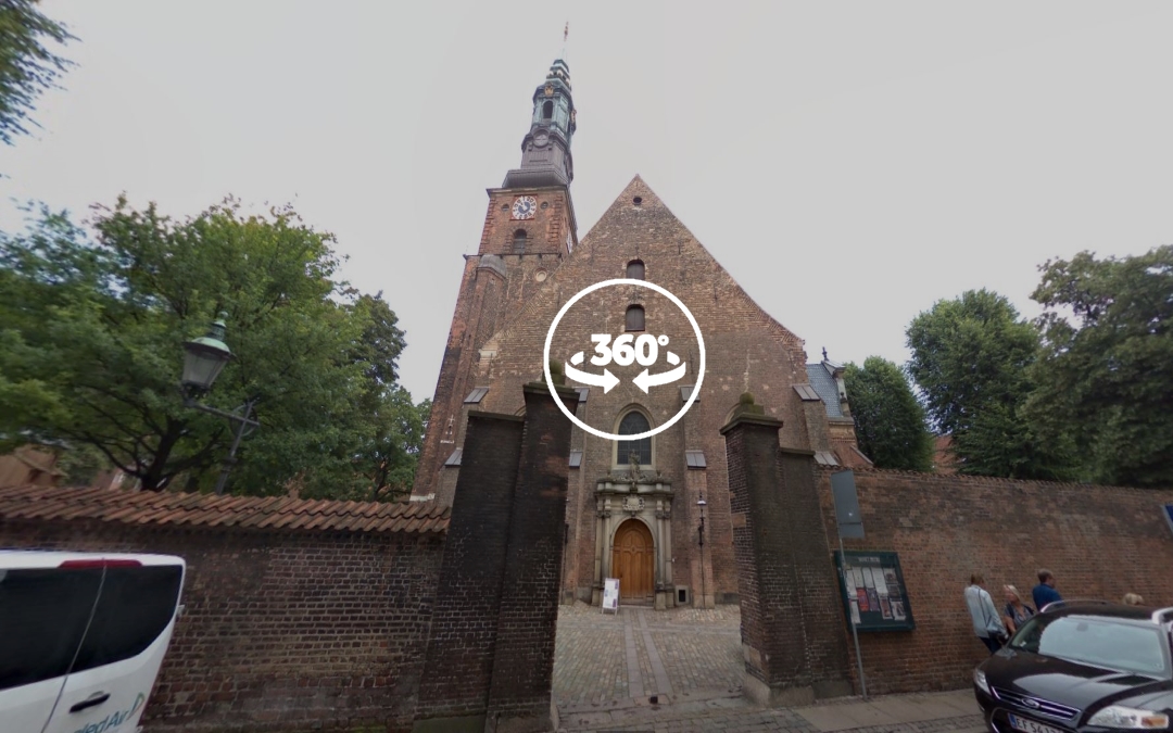 Foto 360 Sankt Petri kirke de Copenhague. VidePan en Copenhague