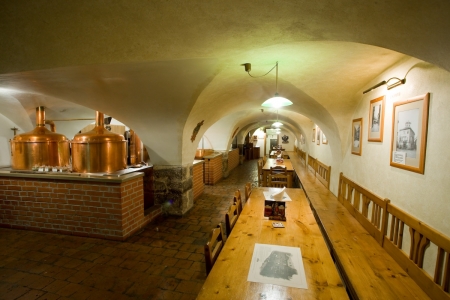 Fotos 360 Cervecería U Medvidku y cerveza de 33 grados. #VidePan por #Praga