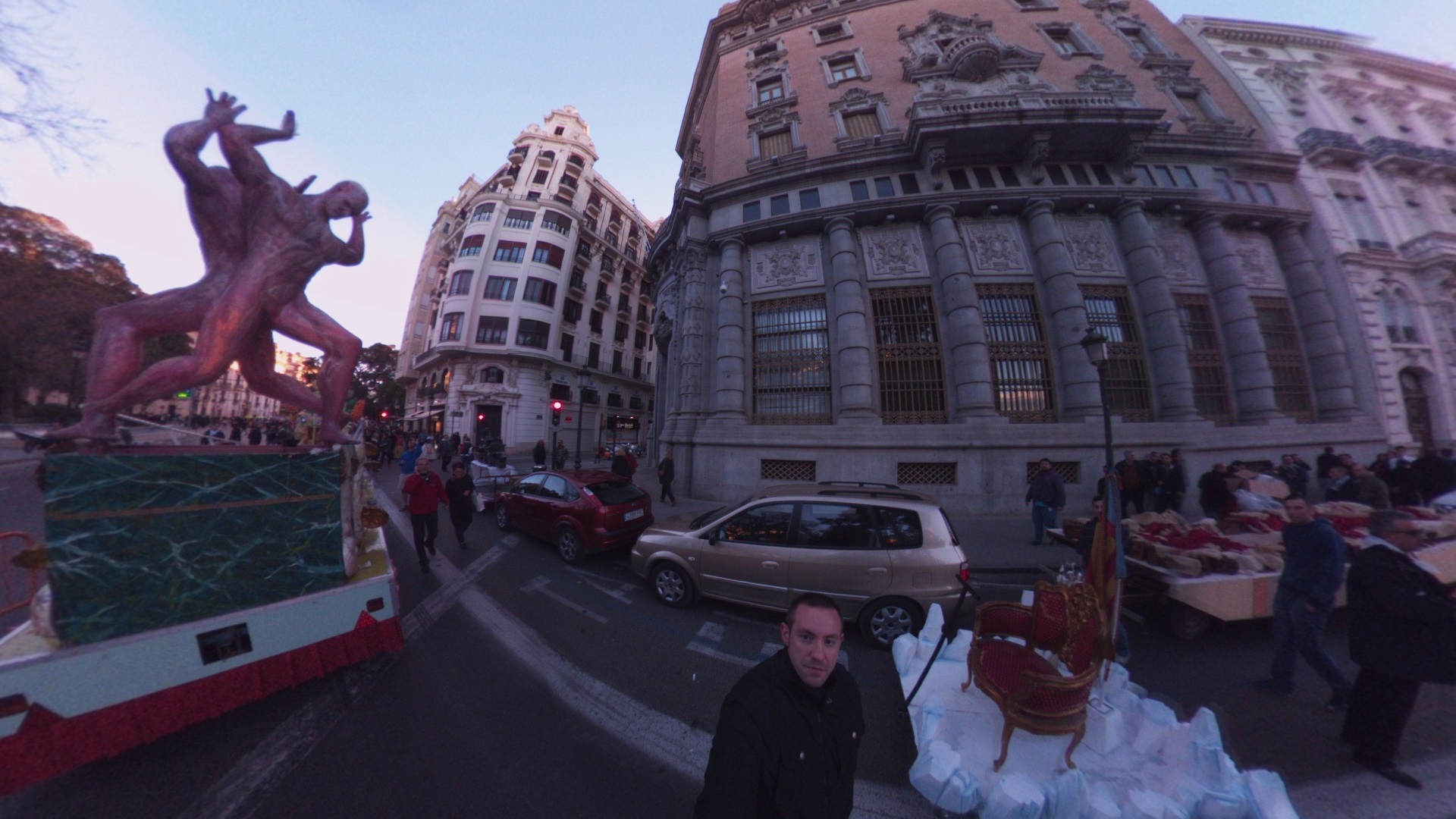 Fotos 360 (Parte 2) Cabalgata-Carrozas varias. #VidePan por #Valencia