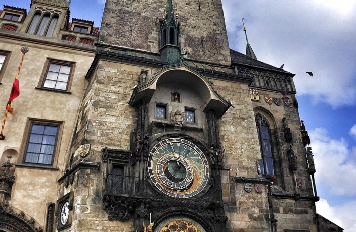 Fotos 360 Torre del Ayuntamiento y Reloj Astronómico. #VidePan por #Praga