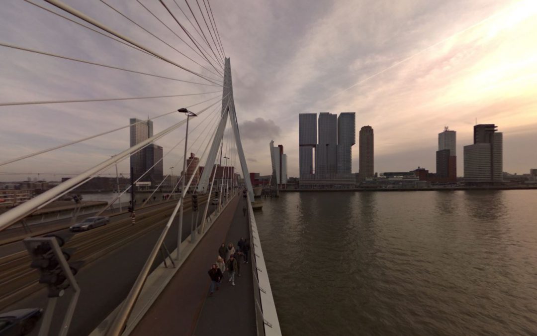 Foto 360 Erasmusbrug Rotterdam