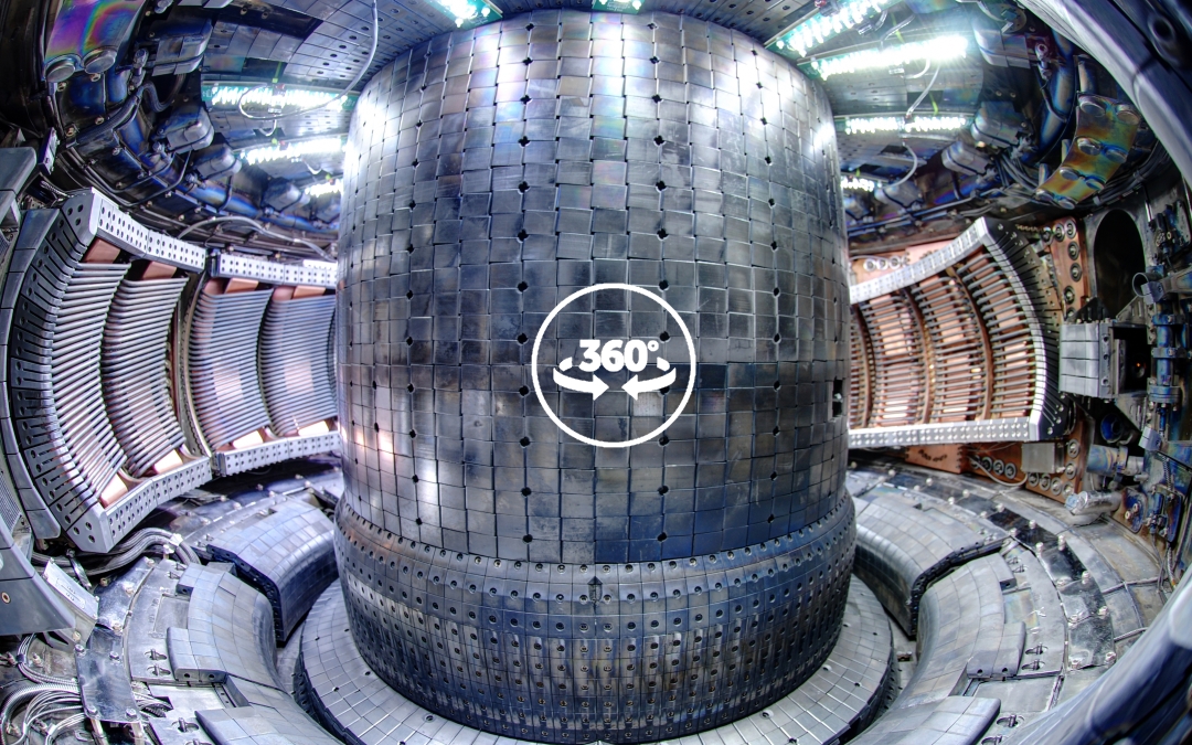 Paseo virtual en 360º por el reactor Alcator C-Mod