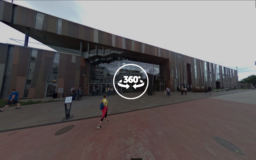 Foto 360 Centrum Nauki Kopernik de Varsovia. VidePan en Polonia