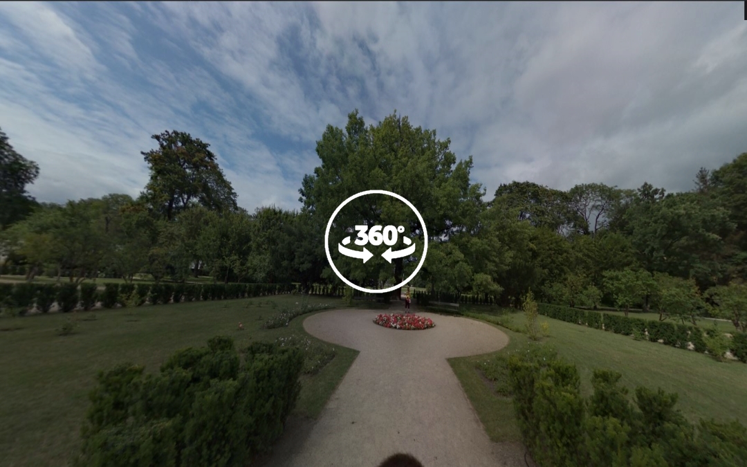 Foto 360 Alrededores del nuevo invernadero real. VidePan en Polonia