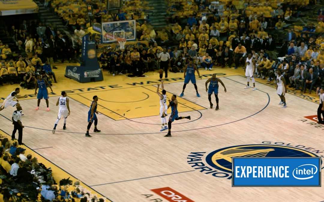 La repetición de los 3 puntos de Steph Curry en 360º