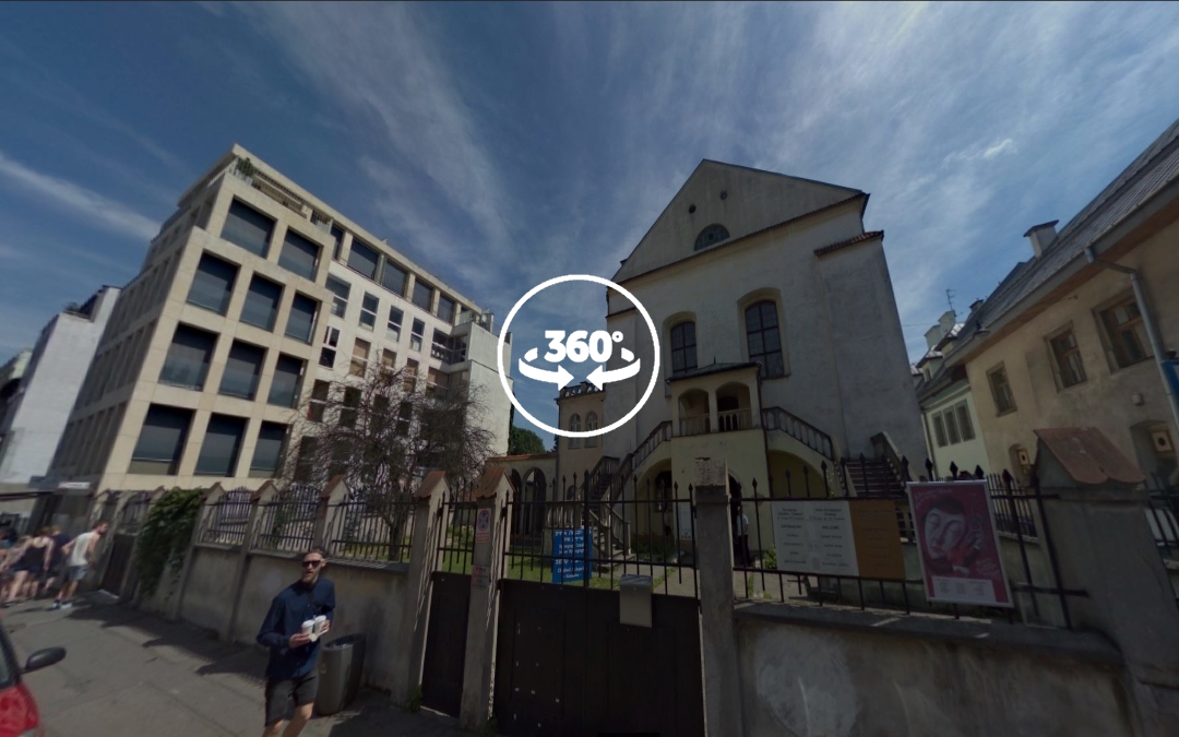 Foto 360 Sinagoga Izaaka de Cracovia. VidePan en Polonia