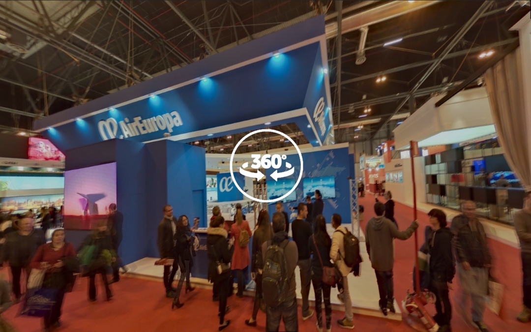 Foto 360 Stand de AirEuropa (@AirEuropa) en FITUR 2017