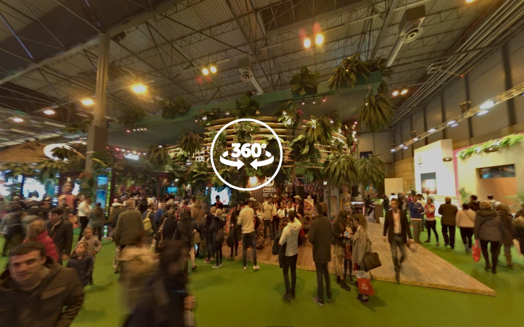 Foto 360 Stand de Costa Rica en FITUR 2017