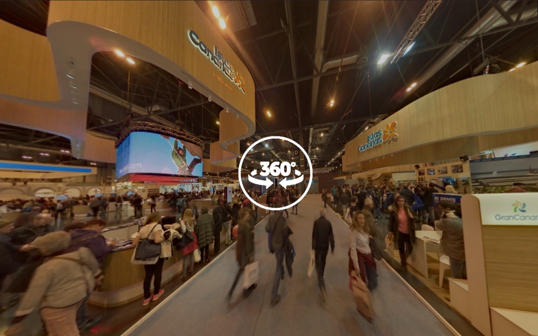 Foto 360 Stand de Islas Canarias en FITUR 2017