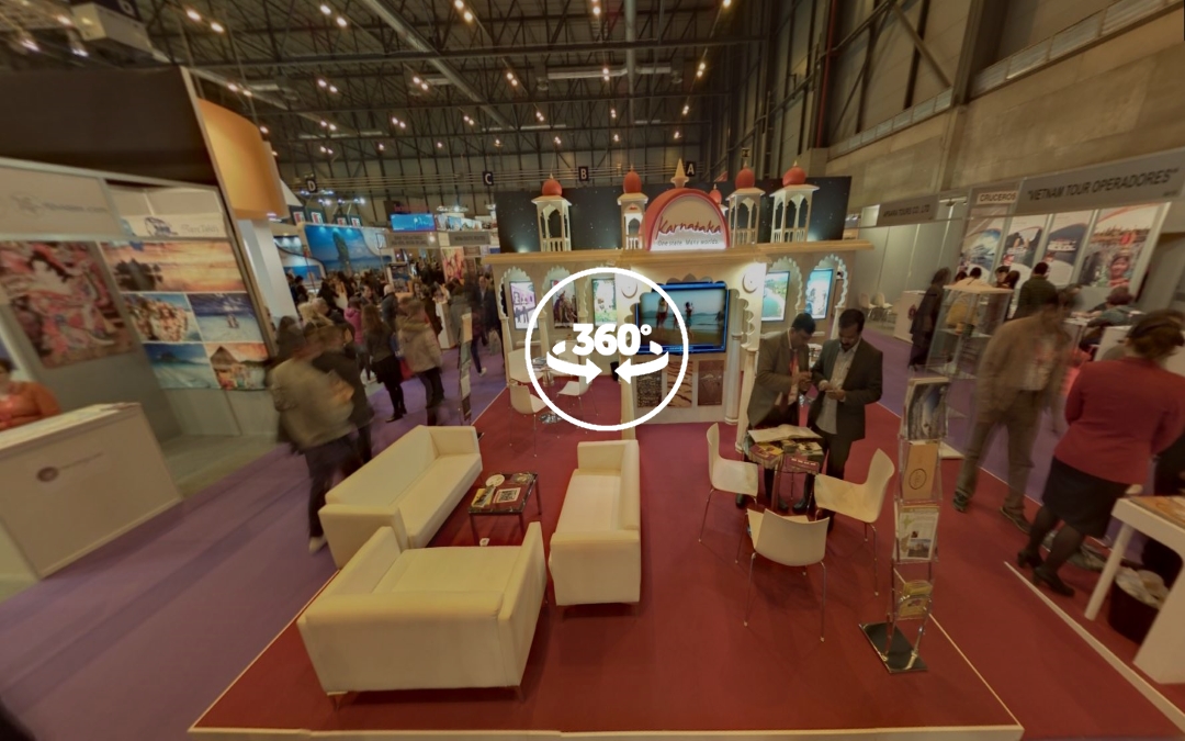 Foto 360 Stand de Karnataka en FITUR 2017