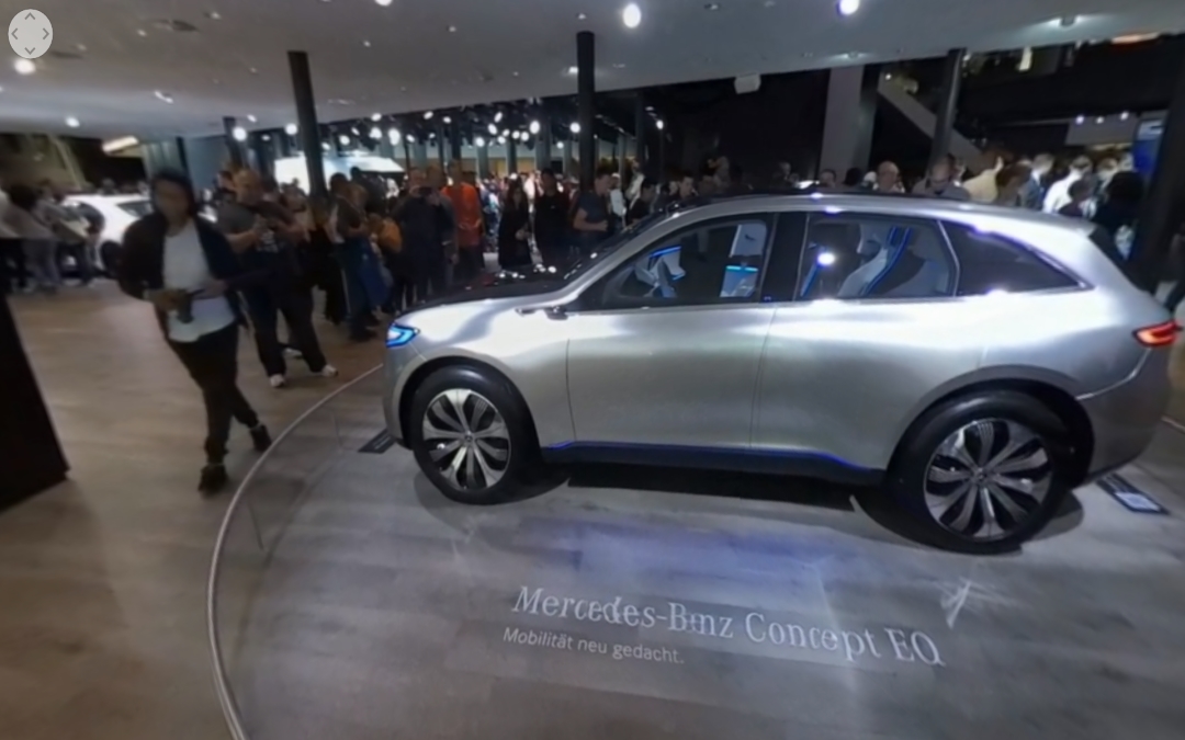 Vídeo 360 Mercedes-Benz Concept EQ en el IAA 2017