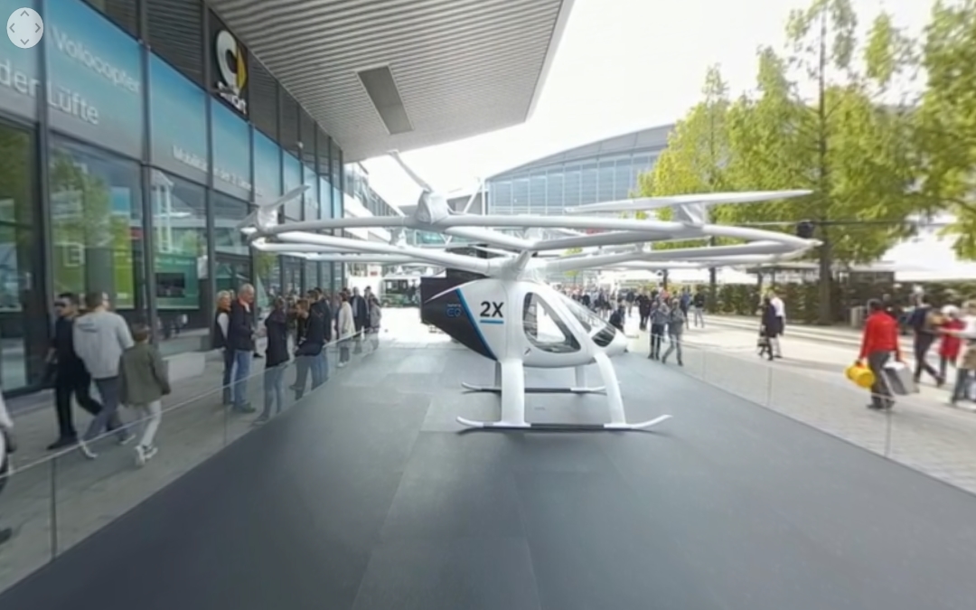 Vídeo 360 Volocopter en el IAA 2017
