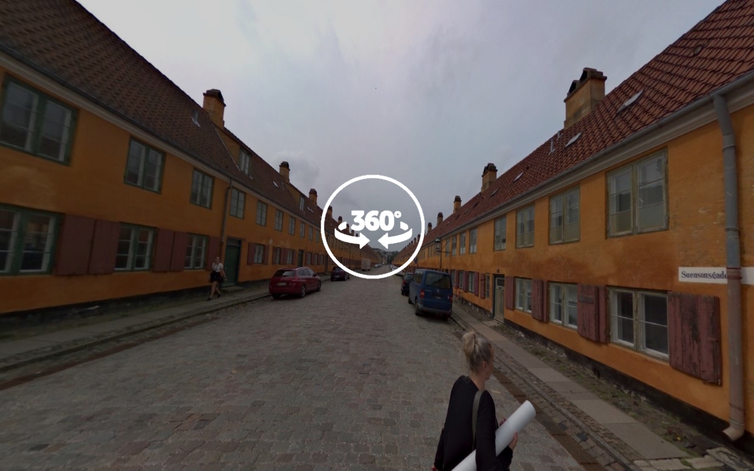 Foto 360 Nyboder. VidePan en Copenhague